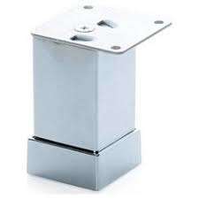 ER145 40*40 ALÜMİNYUM DÜZ KARE AYAK 5 CM ANTRASİT