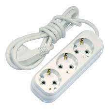 VİKO MULTİ-LET ÜÇLÜ PRİZ TOPRAKLI KABLOLU 5 MT