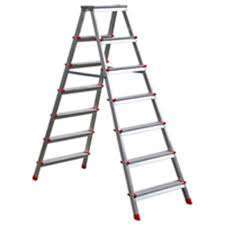 PROFİL ÇİFT ÇIKIŞLI MERDİVEN 7+7