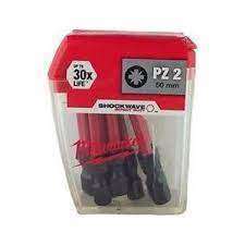 MILWAUKEE BİTS UÇ PZ2 25mm 25Lİ PKT SHOCKWAVE