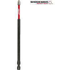 MILWAUKEE BİTS UÇ PH2 150mm. 1Lİ PKT SHOCKWAVE