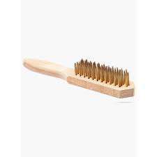 DOĞUŞ AHŞAP SAPLI SARI ÇELİK TEL FIRÇA NO:3