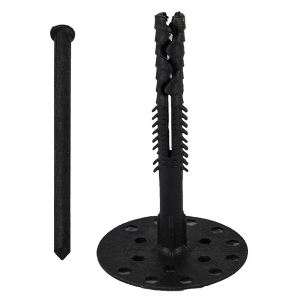 STAR 10 CM G.B SİYAH STRAFOR DÜBELİ