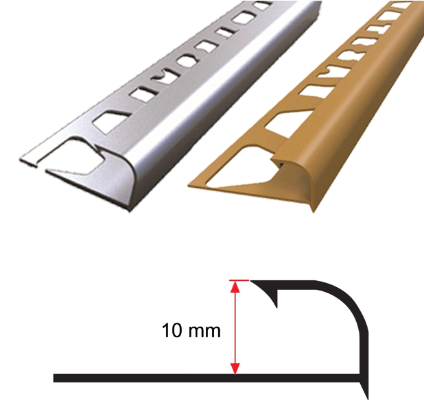 10 MM ALM.FAYANS ÇITA 2,7 MT MAT İÇ KÖŞE