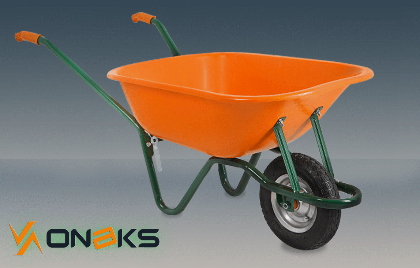 701 PLASTİK EL ARABASI 1. SINIF(TURUNCU)