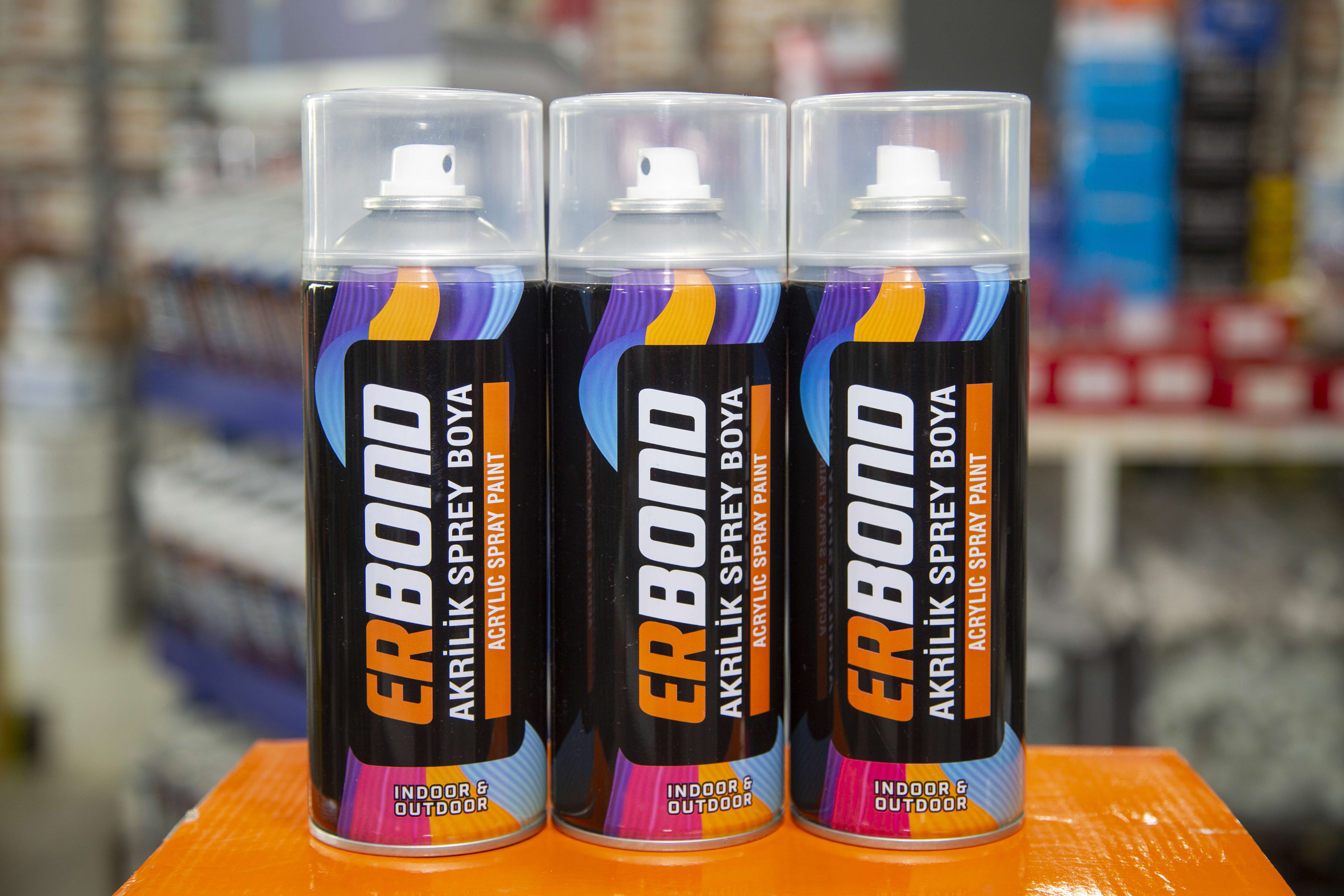 ERBOND SPREY BOYA 400 ML/300 GR GÜMÜŞ GRİ ERBOND SPREY BOYA 400 ML/300 GR GÜMÜŞ GRİ