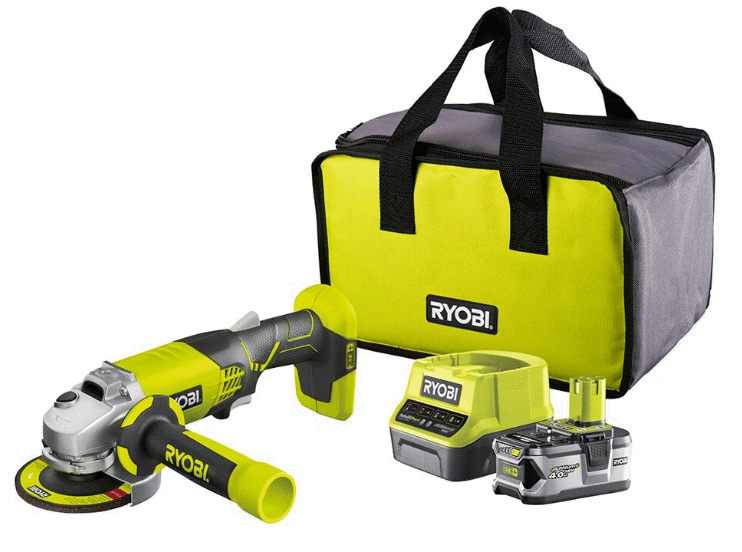 RYOBI R18AG7-140S 18 V Lİ-ION AKÜLÜ TAŞLAMA RYOBI R18AG7-140S 18 V Lİ-ION AKÜLÜ TAŞLAMA